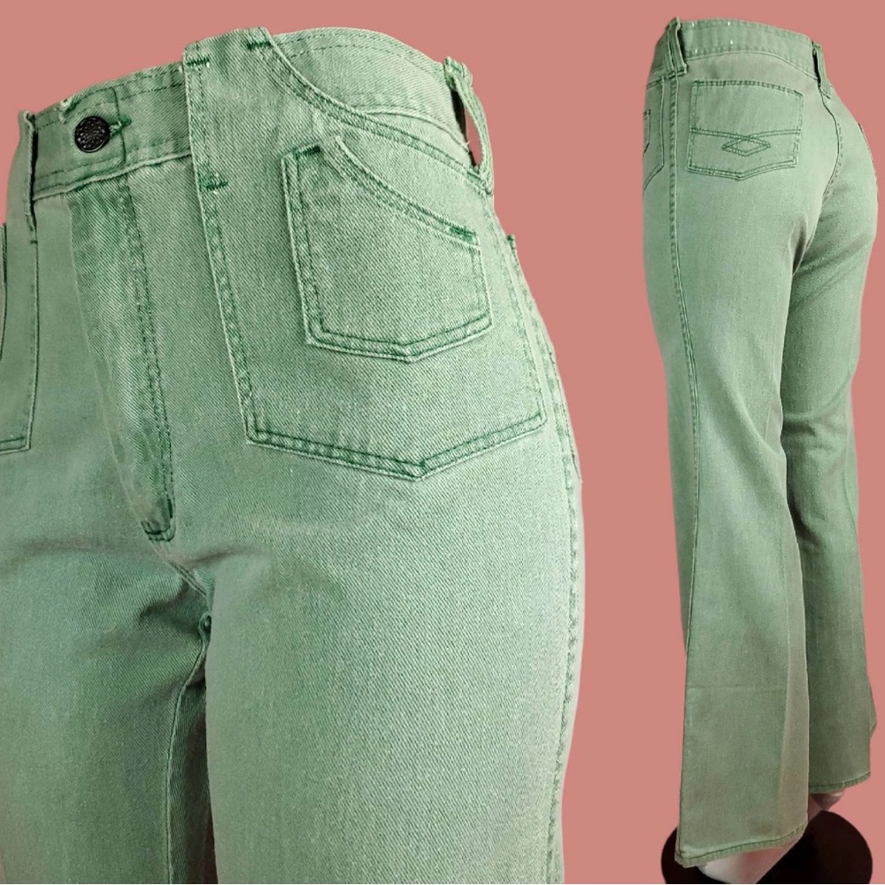 ISO: Vintage Pistachio Green Flares